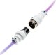 Kabel USB Ducky Ducky Premicord Azure Coiled Cable, USB Typ C auf Typ A - 1,8m 2