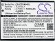 Bateria Cameron Sino Akumulator Bateria Typ Tli013c1 Do Alcatel One Touch Go Flip V Ot-4043s Ot-4044t Ot-4044n 4052r 4052c / Cs-otp404xl 2