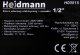 Klucz udarowy Heidmann Klucz udarowy elektryczny 1/2" + nasadki typ H(5) 12