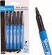 Geko Marker budowlany permanentny czarny cienki – zestaw 5 szt. (144) 6
