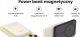 Powerbank Ugreen UGREEN 5000mAh Mini Powerbank Wireless 15W with MagSafe white 2