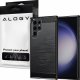 Alogy Etui do Samsung Galaxy S24 Ultra pancerne plecki obudowa na telefon case Alogy Carbon Silicone czarne 13