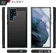 Alogy Etui do Samsung Galaxy S24 Ultra pancerne plecki obudowa na telefon case Alogy Carbon Silicone czarne 3