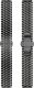 Beline Beline pasek Watch 22mm Metal Honeycomb czarny /black box 2