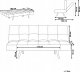 Beliani Sofa rozkładana brązowa INGARO 9