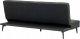 Beliani Sofa rozkładana ciemnoszara ESSVIK 6