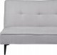 Beliani Sofa rozkładana jasnoszara ESSVIK 7