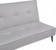 Beliani Sofa rozkładana jasnoszara ESSVIK 8