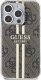 Guess Guess GUHCP15LH4PSEGW iPhone 15 Pro 6.1" brązowy/brown hardcase IML 4G Gold Stripe 2