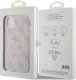 Guess GUHMN61G4GFRP iPhone 11 6.1" / Xr różowy/pink hardcase 4G Collection Leather Metal Logo MagSafe 8