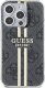Guess Guess GUHCP15XH4PSEGK iPhone 15 Pro Max 6.7" czarny/black hardcase IML 4G Gold Stripe 3