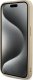 Guess GUHCP15XPSAIRSD iPhone 15 Pro Max 6.7" złoty/gold hardcase Saffiano Iridescent Script 5