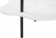 Beliani Stolik pomocniczy biało-czarny CLOUD 6