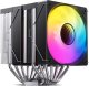 Chłodzenie CPU Jonsbo Jonsbo CR-3000 CPU-Khler Dual Tower, ARGB - 2x 120 mm, schwarz 5