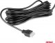 AMiO Czujniki parkowania cofania czarnw wewnętrzne LED 3D AMIO-03190 3