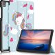 Etui na tablet Alogy Etui do Samsung Galaxy Tab A9 2023 8.7" X110/X115 obudowa na tablet Case Book Cover Unicorn Jednorożec niebieskie 1