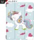 Etui na tablet Alogy Etui do Samsung Galaxy Tab A9 2023 8.7" X110/X115 obudowa na tablet Case Book Cover Unicorn Jednorożec niebieskie 11
