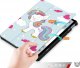 Etui na tablet Alogy Etui do Samsung Galaxy Tab A9 2023 8.7" X110/X115 obudowa na tablet Case Book Cover Unicorn Jednorożec niebieskie 5