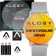 Alogy 2x Szkło Hartowane na smartwatch watch zegarek uniwersalne 38mm średnica ochronne Alogy Screen Protector Watch+ 1