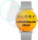 Alogy 2x Szkło Hartowane na smartwatch watch zegarek uniwersalne 38mm średnica ochronne Alogy Screen Protector Watch+ 10