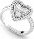 Guess Pierścionek Guess Love Me Tender JUBR03243JWRH56 rozmiar 16 1