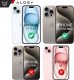 Alogy Szkło prywatyzujące do iPhone 15 Plus / 15 Pro Max Anti-Spy Private Antyszpiegowskie hartowane matowe na ekran 3