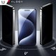 Alogy Szkło prywatyzujące do iPhone 15 Plus / 15 Pro Max Anti-Spy Private Antyszpiegowskie hartowane matowe na ekran 4