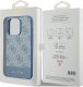 Guess GUHCP15LG4GLBL iPhone 15 Pro 6.1" niebieski/blue hardcase 4G Stripe Collection 8