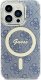 Guess Guess GUHMP15SH4STB iPhone 15 / 14 / 13 6.1" niebieski/blue hardcase IML 4G MagSafe 6