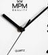 MPM Zegar ścienny MPM E01.4234.00 22 cm czytelny cichy 6