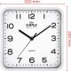 MPM Zegar ścienny MPM E01.4234.00 22 cm czytelny cichy 8