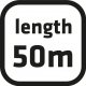 Verto Taśma ogrodnicza z siatki, do podwiązywania roślin, 30 mm, 50 m - 15G471 5