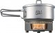Esbit Kuchenka turystyczna Solid Fuel Cookset Stainless Steel with pot 1 l Uniwersalny 1