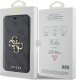 Guess Etui Guess GUBKP15S4GMGGR Apple iPhone 15 / 14 / 13 book 4G Metal Logo szary/grey 11