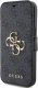Guess Etui Guess GUBKP15S4GMGGR Apple iPhone 15 / 14 / 13 book 4G Metal Logo szary/grey 13