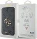 Guess Etui Guess GUBKP15S4GMGGR Apple iPhone 15 / 14 / 13 book 4G Metal Logo szary/grey 7