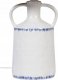 Lampa stołowa Beliani Lampa stołowa ceramiczna biała LARISSOS 11