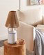 Lampa stołowa Beliani Lampa stołowa ceramiczna biała LARISSOS 3