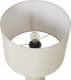 Lampa stołowa Beliani Lampa stołowa ceramiczna beżowa VILAR 5