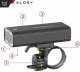 Alogy Lampka rowerowa przód + tył LED przednia tylna światło roweru oświetlenie wodoodporna IPX5 USB światełko na rower Alogy 13