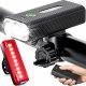 Alogy Lampka rowerowa przód + tył LED przednia tylna światło roweru oświetlenie wodoodporna IPX5 USB światełko na rower Alogy 3