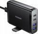 Ładowarka Essager Ładowarka sieciowa 2xUSB-C 2xUSB-A 100W Essager GaN (czarna) 2