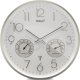 Radiobudzik Mebus Mebus 12989 radio wall clock with Thermo-Hygrometer 1