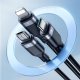 Kabel USB Joyroom USB-A - USB-C + microUSB + Lightning 1.2 m Czarny (JYR842) 7