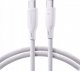 Kabel USB Joyroom USB-C - USB-C 1 m Biały (JYR800) 1