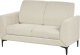 Beliani Sofa 2-osobowa beżowa FENES 3