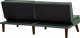 Beliani Sofa rozkładana zielona RONNE 7