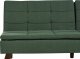 Beliani Sofa rozkładana zielona RONNE 9