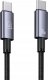 Kabel USB Usams USB-C - USB-C 1.2 m Czarny (USA1058) 2