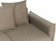 Beliani Sofa rozkładana z pojemnikiem brązowa KRAMA 9